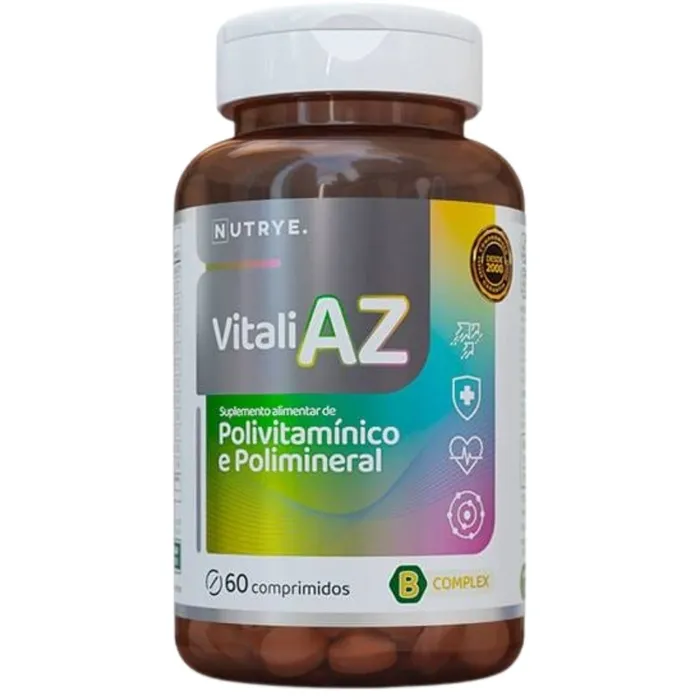 VitaliAZ Polivitamínico e Polimineral de A à Z - 60 Comprimidos