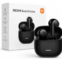 Fones de ouvido Bluetooth ativos Xiaomi Redmi Buds 8 Active, cor preta - imagem 1