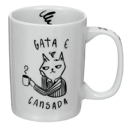 CANECA 160 ML GATA E CANSADA