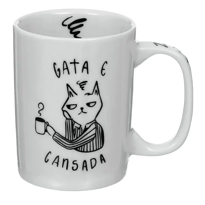 CANECA 160 ML GATA E CANSADA