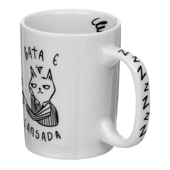 CANECA 160 ML GATA E CANSADA