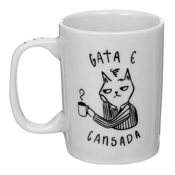 CANECA 160 ML GATA E CANSADA