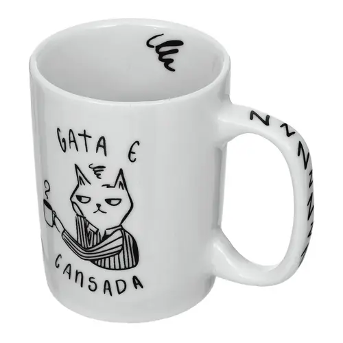 CANECA 160 ML GATA E CANSADA