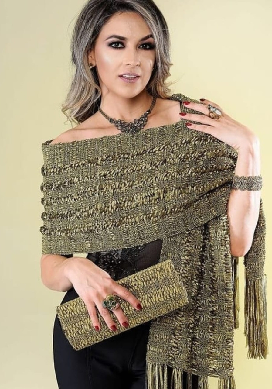 Echarpe Flower Pequena