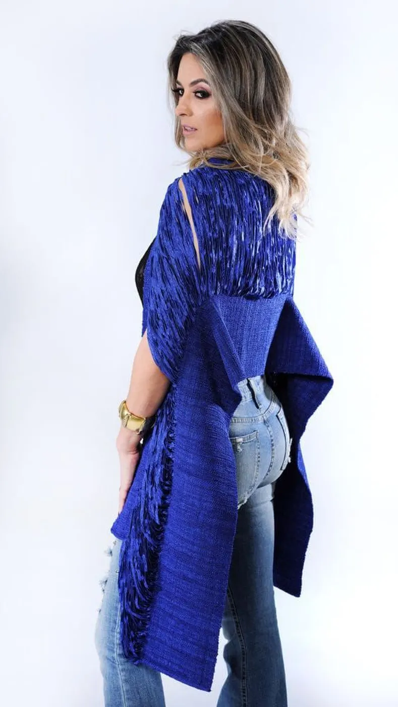 Echarpe Oval Artesanal em Fita Starget | Moça Prendada