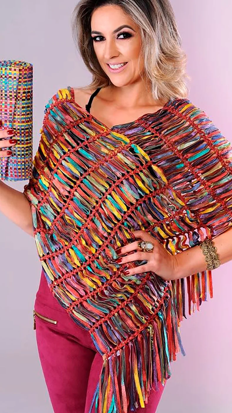 Clutch Lisa Média Artesanal em Fita Trilogy | Moça Prendada