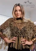 Pelerine Cindy Artesanal em Fita Trilogy | Moça Prendada - imagem 5