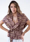 Kimono Artesanal em Fita Trilogy | Moça Prendada - imagem 1
