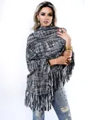 Poncho Adelle Artesanal em Fita Trilogy | Moça Prendada - imagem 1