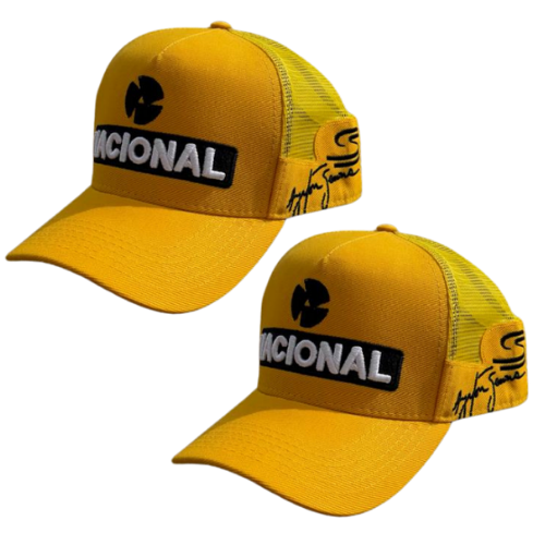 Kit 2 - Boné VC Amarelo