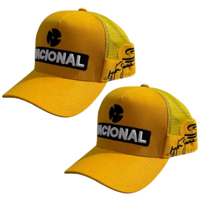 Kit 2 - Boné VC Amarelo