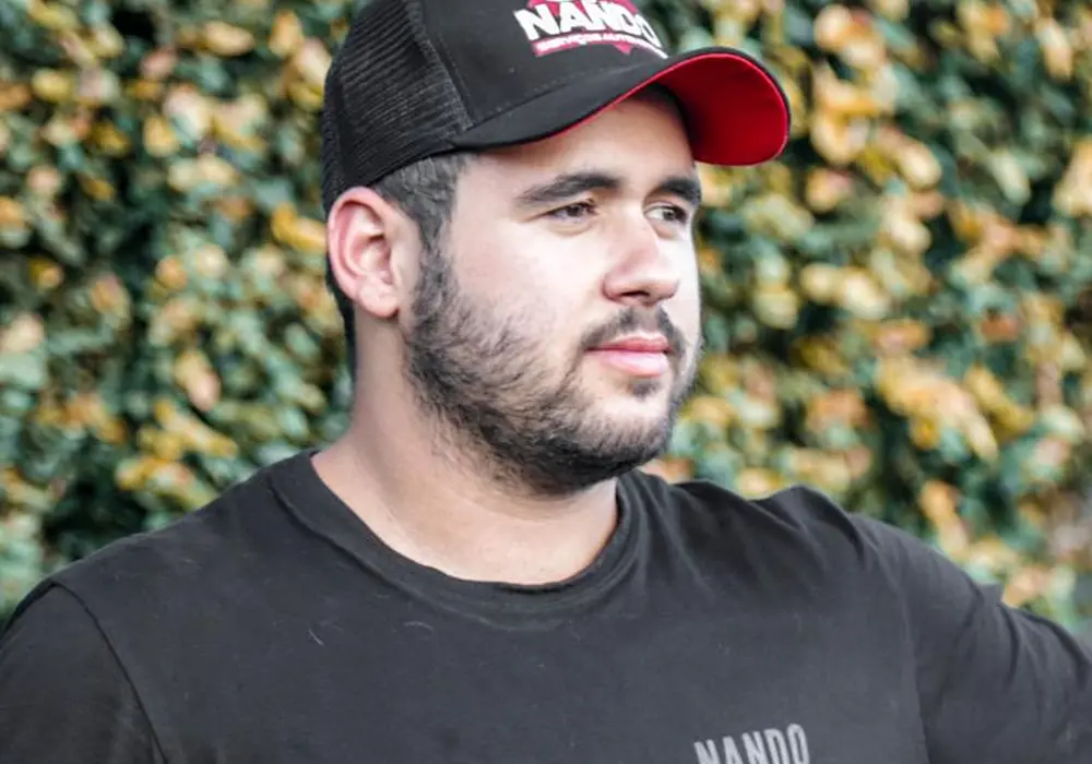 Boné Trucker NandoSA I Preto 