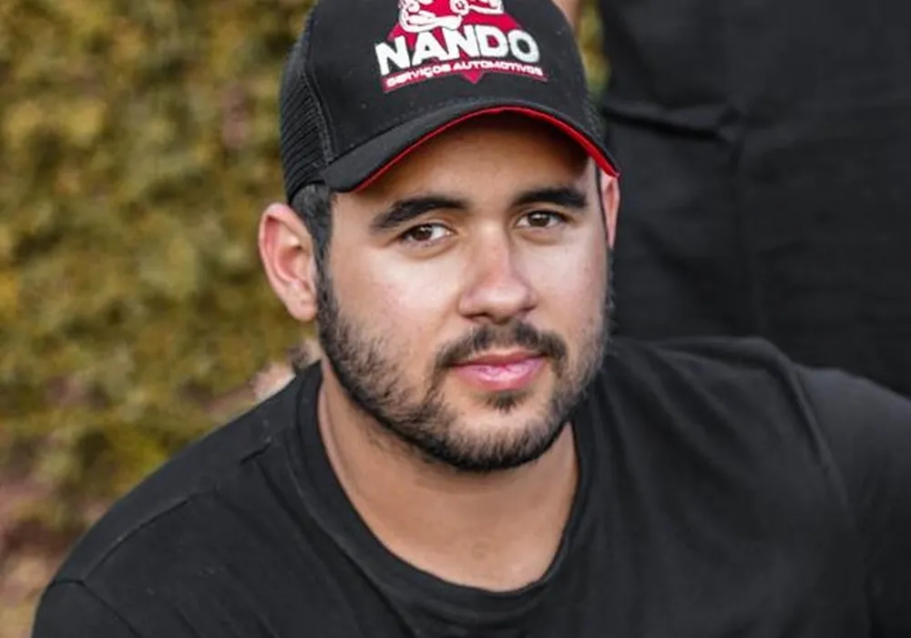 Boné Trucker NandoSA I Preto 