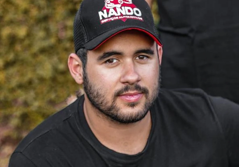 Boné Trucker NandoSA I Preto 