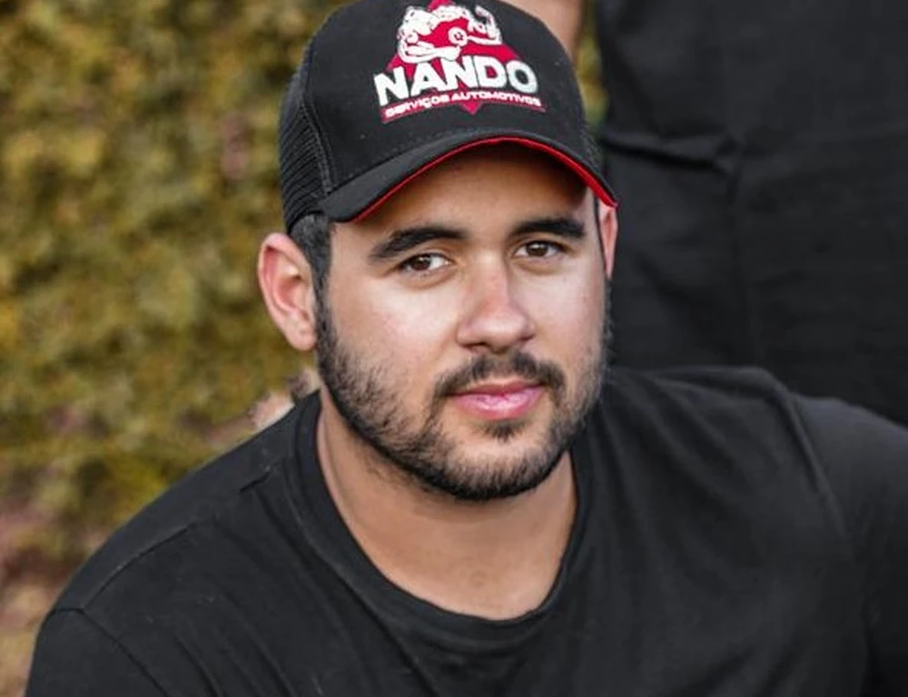 Boné Trucker NandoSA I Preto 