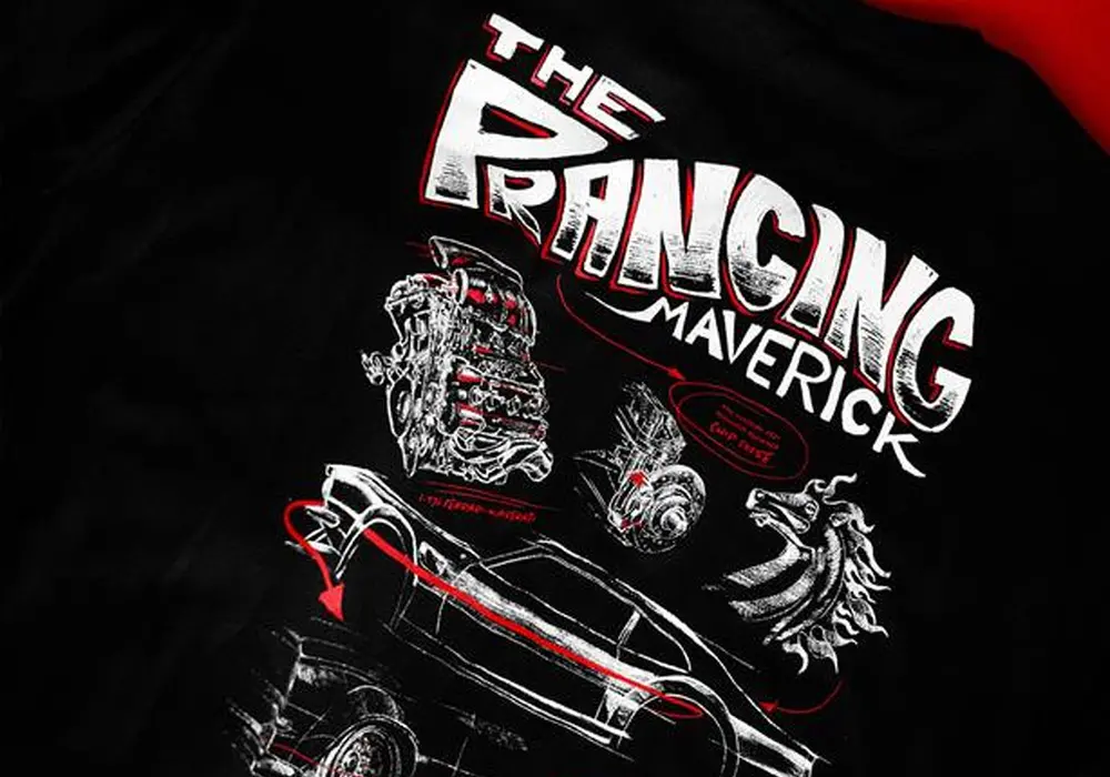 Camiseta The Prancing Maverick