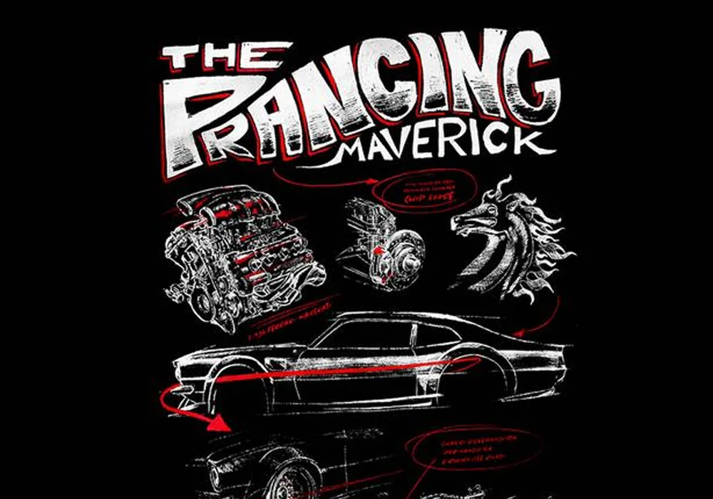 Camiseta The Prancing Maverick
