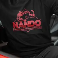 Camiseta Preta - Logo Vermelha - imagem 1