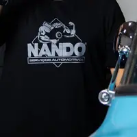 Camiseta Preta - Logo Cinza - imagem 4