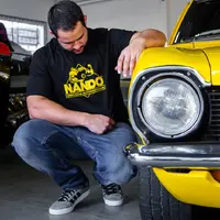 Camiseta Preta - Logo Amarela - imagem 4