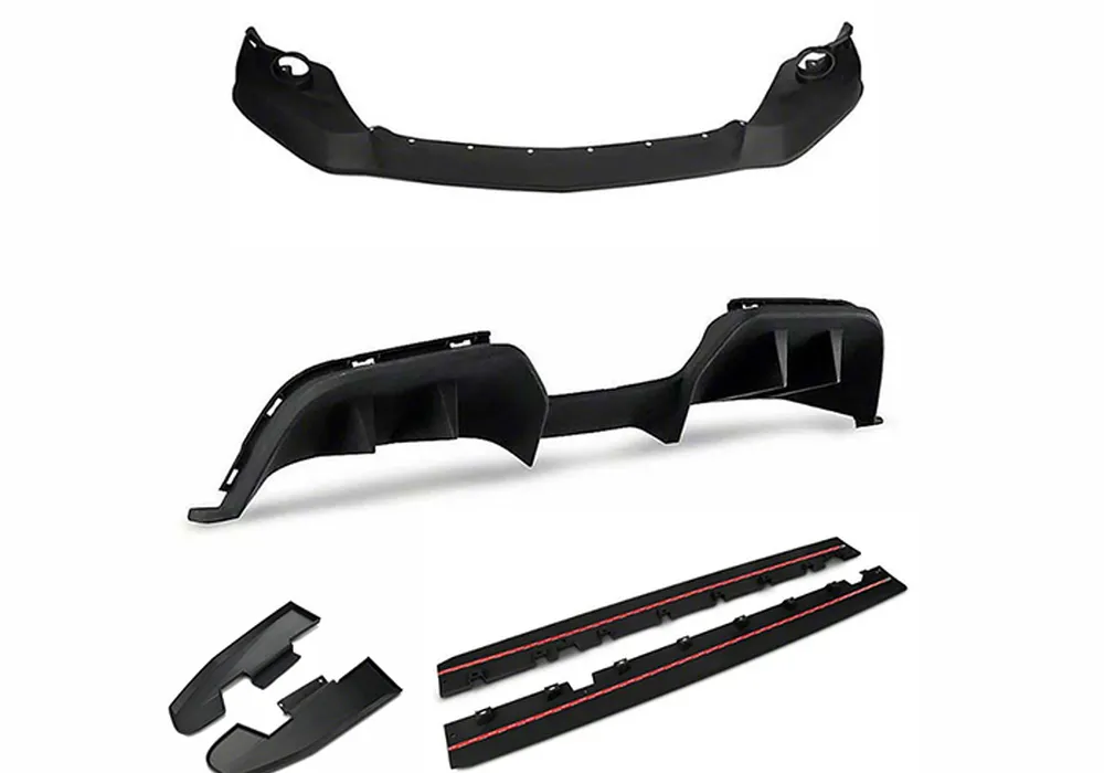 Pacote Aerodinâmico Inferior RTR (Mustang 2015-2017)