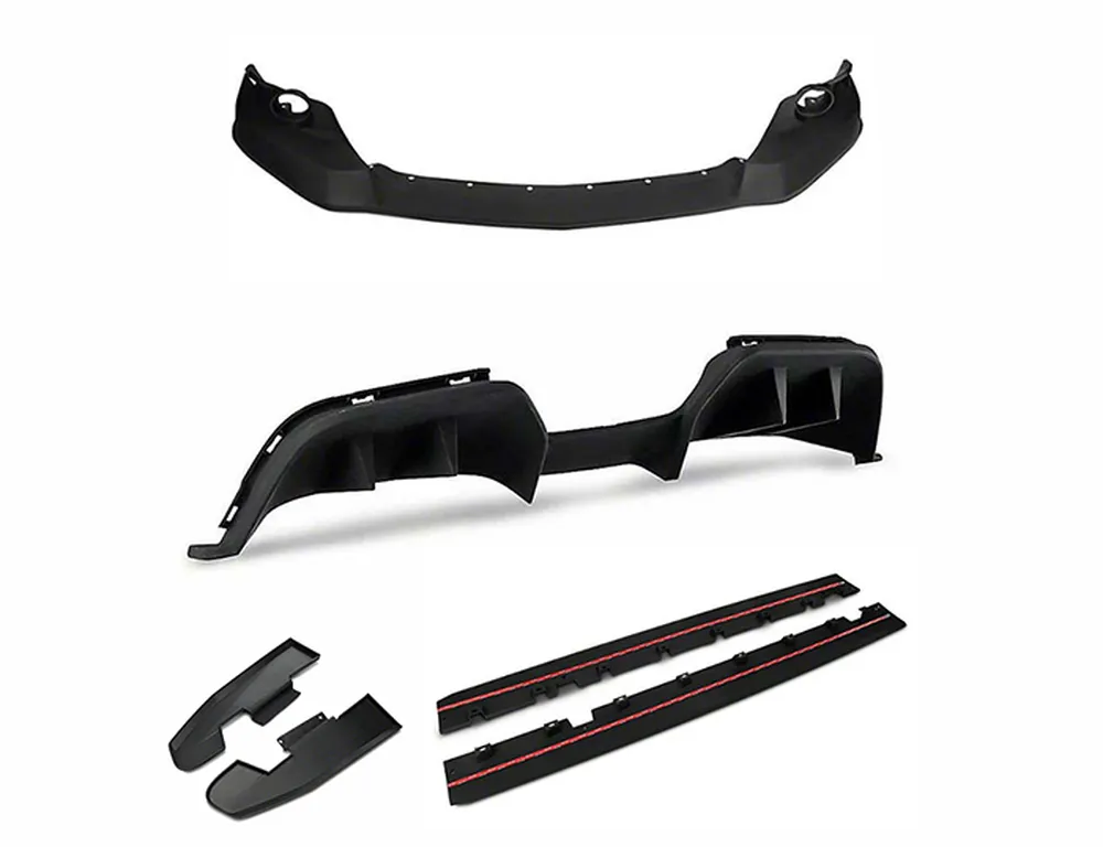 Pacote Aerodinâmico Inferior RTR (Mustang 2015-2017)