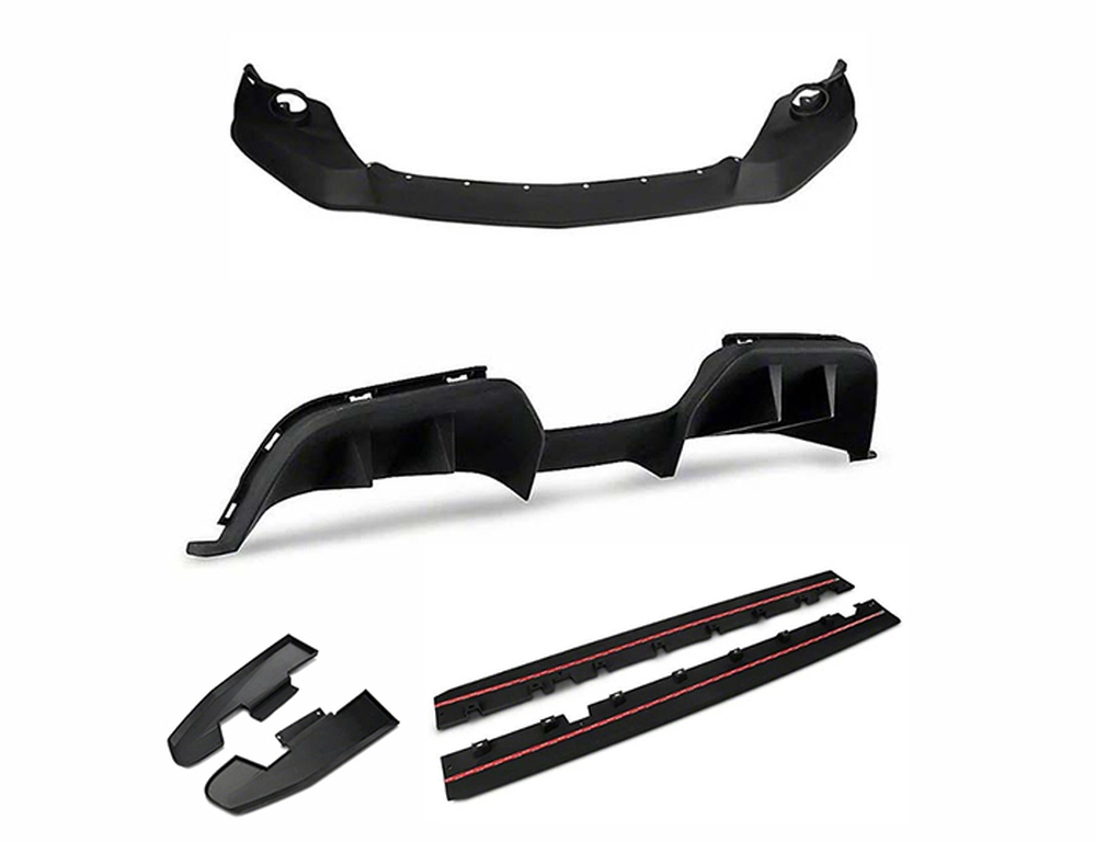 Pacote Aerodinâmico Inferior RTR (Mustang 2015-2017)