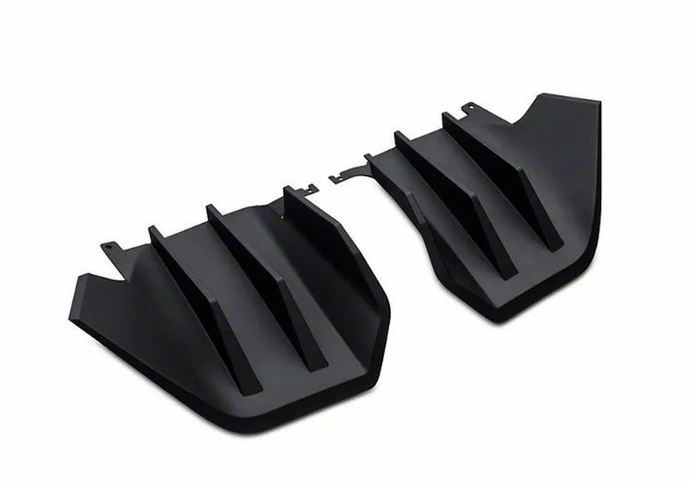 Difusor traseiro RTR (GT 18-23; EcoBoost 19-23 com escapamento ativo)