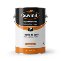 Tinta Acrílica Fosca Suvinil Toque de Seda – Branco Neve - imagem 1