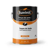 Tinta Acrílica Fosca Suvinil Toque de Seda – Branco Neve - imagem 1
