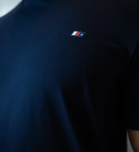 Camiseta Azul Marinho Silkada ( Linha Basic )