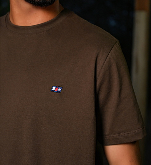 Camiseta Marrom Silkada ( Linha Basic )