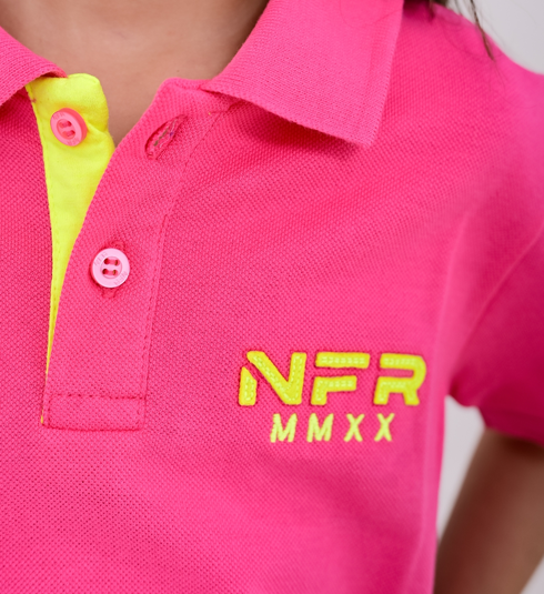 Polo Infantil Rosa NFR