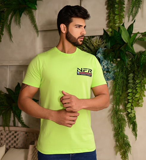 ⚡Camiseta Verde Claro Bordada NFR
