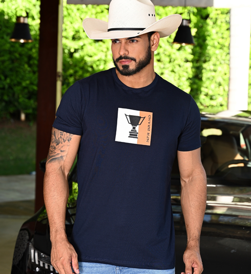 Camiseta Azul Marinho Silkada NFR