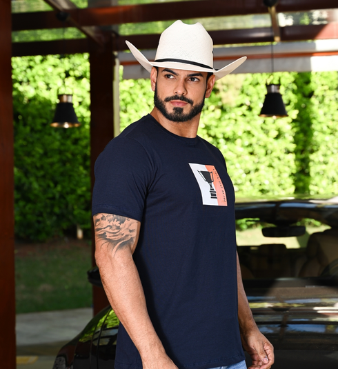 Camiseta Azul Marinho Silkada NFR