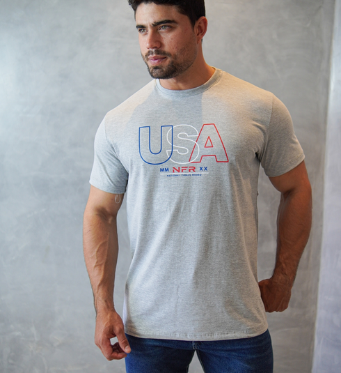 Camiseta Cinza Silkada NFR