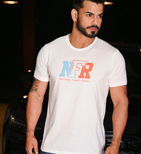 Camiseta Branca Silkada NFR