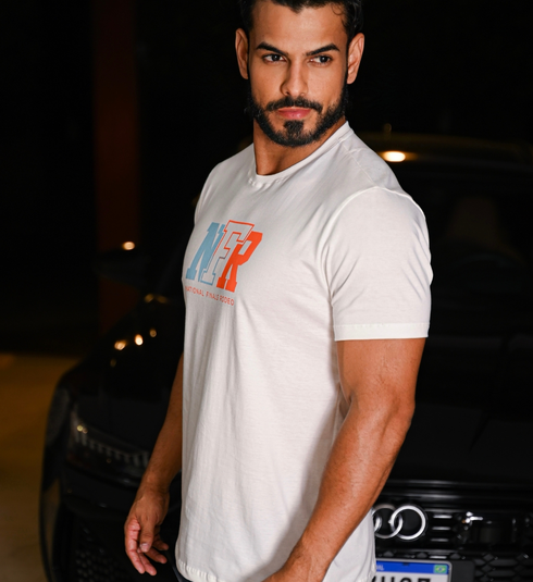 Camiseta Branca Silkada NFR