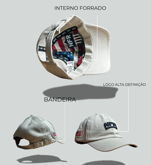 Boné Dead Hatch Bege NFR