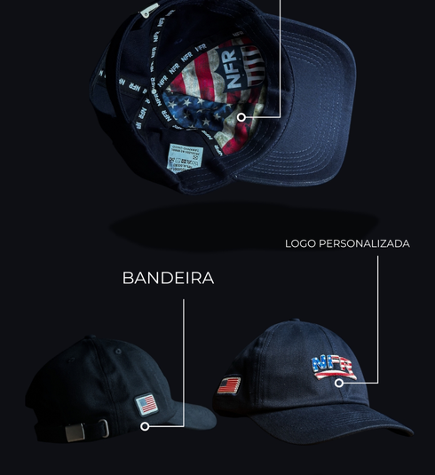 Boné Dead Hatch Azul Marinho