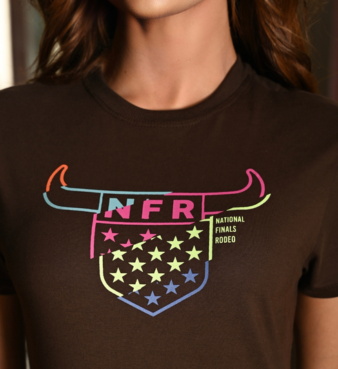Camiseta Feminina Marrom Silkada NFR