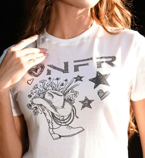 Camiseta Feminina Off White Silkada NFR