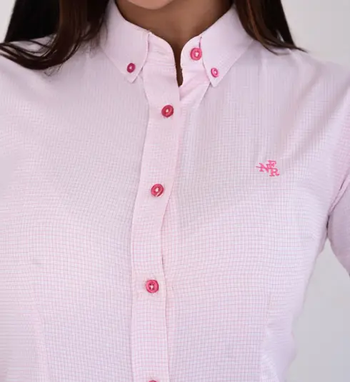 Camiseta Feminina Rosa Claro NFR