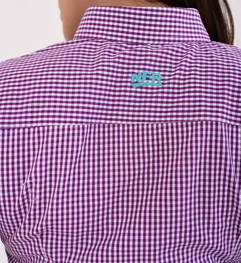 Camiseta Feminina Roxa NFR
