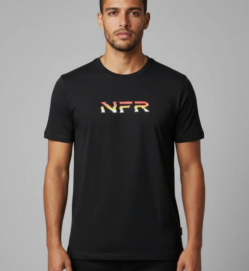 Camiseta Masculina NFR Preta Silkada