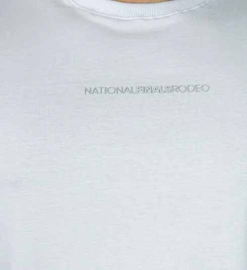Camiseta Masculina NFR Branca com Silk