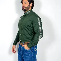 Camisa Bordada NFR Rodeo – Verde - imagem 2