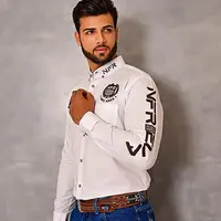 Camisa Masculina NFR Rodeo Classic – Branca - imagem 2
