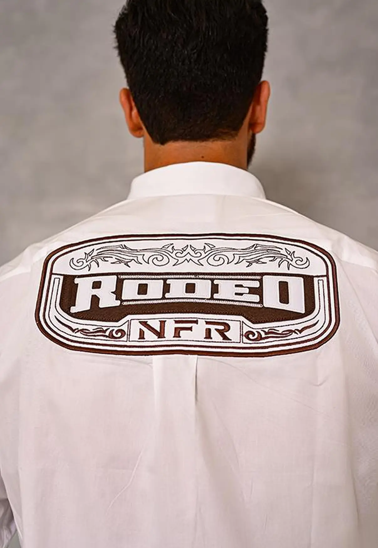 Camisa Masculina NFR Rodeo Classic – Branca